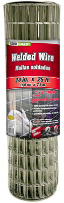 YardGard 24.21 in. H X 6.69 ft. L Steel Multi-Purpose Fence Silver