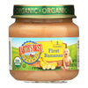 Earth's Best Organic First Bananas Baby Food - Stage 1 - Case of 12 - 2.5 oz.