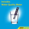 ZeroWater  Ready Pour  11 cups Silver  Water Filtration Pitcher