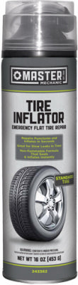 Tire Inflator With Hose, 16-oz.