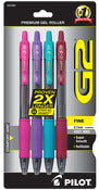 Pilot 31065 Fine Assorted Colors Retractable Gel Pens (Pack of 6)