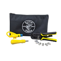 Klein Tools 12.50 in. L Black Twisted Pair Installation Kit