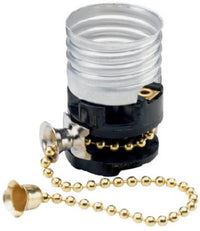 Light Socket, Pull-Chain, 250-Watt