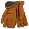 Kinco  Men's  Outdoor  Cowhide Leather  Driver  Work Gloves  Gold  M  1 pair