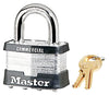 Master Lock 5KA A116 2" Laminated Steel A116 Keyed Pin Tumbler Padlock With 1" Shackle