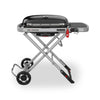 Weber Traveler 1 Burner Liquid Propane Portable Grill Black