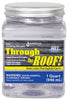 Sashco Through The Roof Clear Elastomeric Roof Sealant 1 qt (Pack of 6)