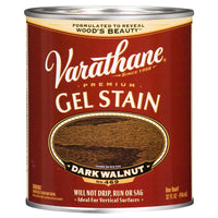 Varathane Transparent Dark Walnut Stain Sheen Oil Based Thicker Gel 1 qt. (Pack of 2)