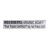 Wholesome Sweeteners Organic Raw - Unfiltered Honey - Case of 6 - 16 oz.