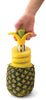 Joie 30666 10.5 X 4 X 5 Silver & Yellow Blossom Pineapple Corer & Slicer