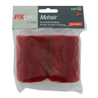 PXpro Mohair Blend 3 in. W X 1/4 in. Mini Paint Roller Cover 2 pk