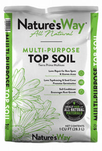 All Natural & Organic General Purpose Top Soil, 1-Cu. Ft.