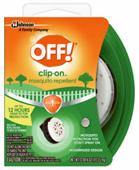 OFF! Clip On Insect Repellent Device Solid For Mosquitoes