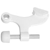 National Hardware Zinc White Hinge Pin Door Stop Mounts to door (Pack of 15)