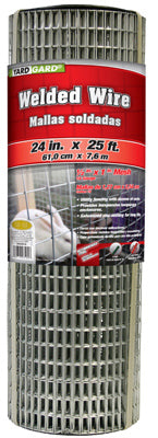 YardGard 24 in. H X 25 ft. L Steel Multi-Purpose Fence Black