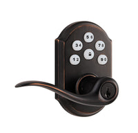 Kwikset  Venetian Bronze  Metal  Smartcode Lever