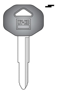 Hy-Ko Traditional Key Automotive Key Blank Double sided For Isuzu and Chrysler (Pack of 5)