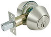 Ultra Security Satin Nickel Metal Double Cylinder Deadbolt