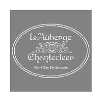 Americana Decor French Inn Stencil, 12 x 12-In. (Pack of 3)