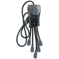 Jasco PowerSquid 540 J 3 ft. L 5 outlets Surge Protector