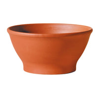 Bowl Planter, Terra Cotta Clay, 9 In. (Pack of 6)