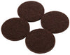 Shepherd Hardware Self-Adhesive Pad 5 mil X 1-1/2 in. W X 1-1/2 in. L Felt Brown 8 pk