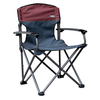 Rio Brands Navy Blue Hard Arm Quad Chair (Pack of 2)