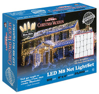 Net Light Set, Commercial Grade, Warm White LED, 100-Ct.,Griswold Approved