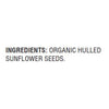 Woodstock Organic Hulled and Unsalted Sunflower Seeds - Case of 8 - 12 OZ