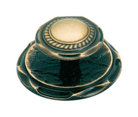 Amerock  Allison  Round  Cabinet Knob  2 in. Dia. 1 in. Antique English  1 pk