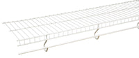 Rubbermaid 96 in. H x 12 in. W x 8 ft. L Steel Free Slide Shelf 1 each (Pack of 6)