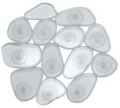 InterDesign 30120 Clear Pebble Tub Trendz Mat