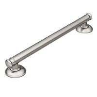 BRUSHED NICKEL 18" DESIGNER GRAB BAR