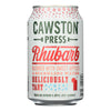 Cawston Press Sparkling Water - Rhubarb and Apple - Case of 6 - 4/11.15Z