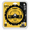 DeWalt 6-1/2 in. D X 5/8 in. Tungsten Carbide Circular Saw Blade 18 teeth 1 pk