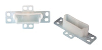 US Hardware Plastic Drawer Bracket 2 pk