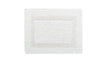 LINIM 2-Piece Bath Rug Set 100% Egyptian Cotton Reversible Bath Rugs White