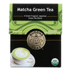 Buddha Teas -Tea - Matcha Green - Case of 6 - 18 Bag