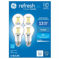 LED Light Bulbs, A19, 800 Lumens, 8.5-Watts, 2-Pk.