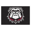 University of Georgia Bulldogs Black Rug - 19in. x 30in.