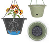 Lucca Hanging Basket, Self-Watering, Living Green, 13-In.