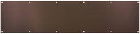 Kick Plate, Bronze, 8 x 34-In.