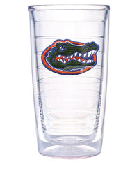 Tervis Collegiate 16 oz Florida Gators Clear BPA Free Tumbler