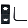 Hampton 3/4 in. H x 3/4 in. W x 3/4 in. D Black Steel Inside L Corner Brace (Pack of 25)