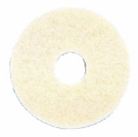 Polishing Floor Pad, 4100, White, 17-In. (Pack of 5)