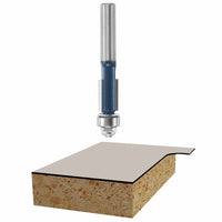 Bosch 3/8 in. D X 2-5/8 in. L Carbide Tipped Flush Trim Router Bit