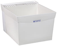 Laundry Tub, Wall-Mount, White, 20 x 24-In.