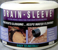 Drain Sleeve, 4-In. Dia. x 10-Ft.