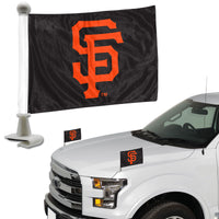 MLB - San Francisco Giants Ambassador Car Flags - 2 Pack