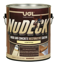 UGL NuDECK Flat Dark Tint Base Deep Tone Base Floor and Patio Coating 1 gal (Pack of 2).